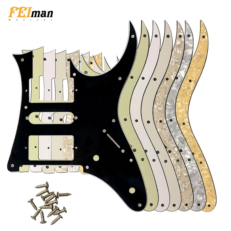 Pleroo Guitar Parts Pickguards With Screws Suit For Ibanez RG 3550 MZ Japan MIJ Guitar Pick Guard Music Replacement Accessory
Pleroo Guitar Parts Pickguards With Screws Suit For Ibanez RG 3550 MZ Japan MIJ Guitar Pick Guard Music Replacement Accessory