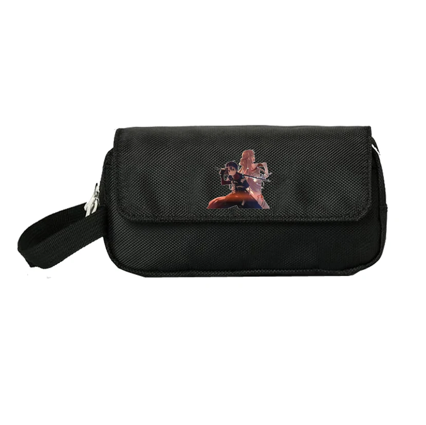 Sword Art Online Pencill Case Cosmetic Cases Makeup Bag Child Girls Double Zipper pecill Bag Handbag Purse
Sword Art Online Pencill Case Cosmetic Cases Makeup Bag Child Girls Double Zipper pecill Bag Handbag Purse
