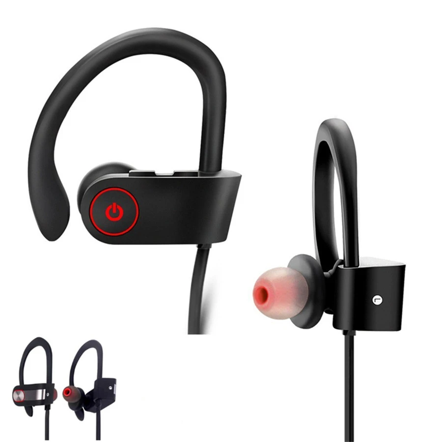 Беспроводные наушники DXVROC Bluetooth музыкальная гарнитура спортивные для iPhone XS XR MAX S10