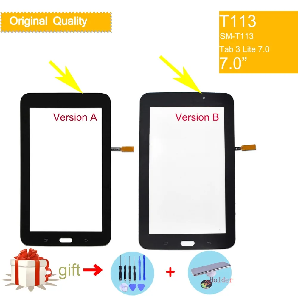 Для Samsung Galaxy TAB 3 LITE 7 0 SM-T113 T113 T113NU T114 сенсорный экран дигитайзер запасная деталь