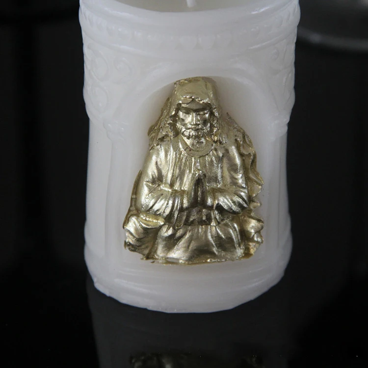 Church Candles Soap Mold Chocolate Silicone Candle Mold Fondant Cake Decoration Mold Pray For Jesus Silicone Moulds PRZY 001
Church Candles Soap Mold Chocolate Silicone Candle Mold Fondant Cake Decoration Mold Pray For Jesus Silicone Moulds PRZY 001