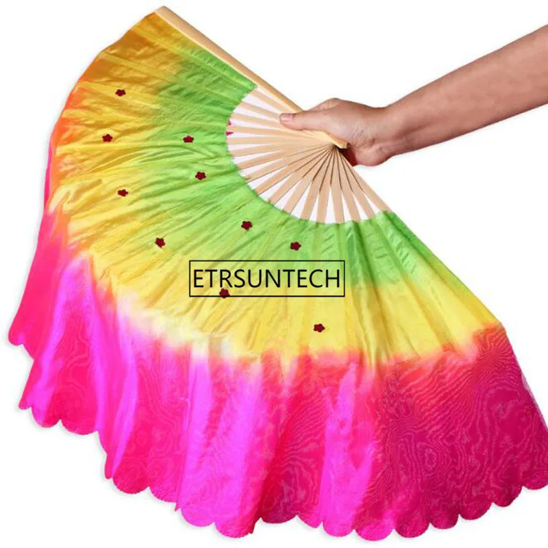 Chinese Dance Fan Double-sided Hand Fans Folding Home Decoration Crafts Party Wedding Dance Multicolour Fan Art
Chinese Dance Fan Double-sided Hand Fans Folding Home Decoration Crafts Party Wedding Dance Multicolour Fan Art