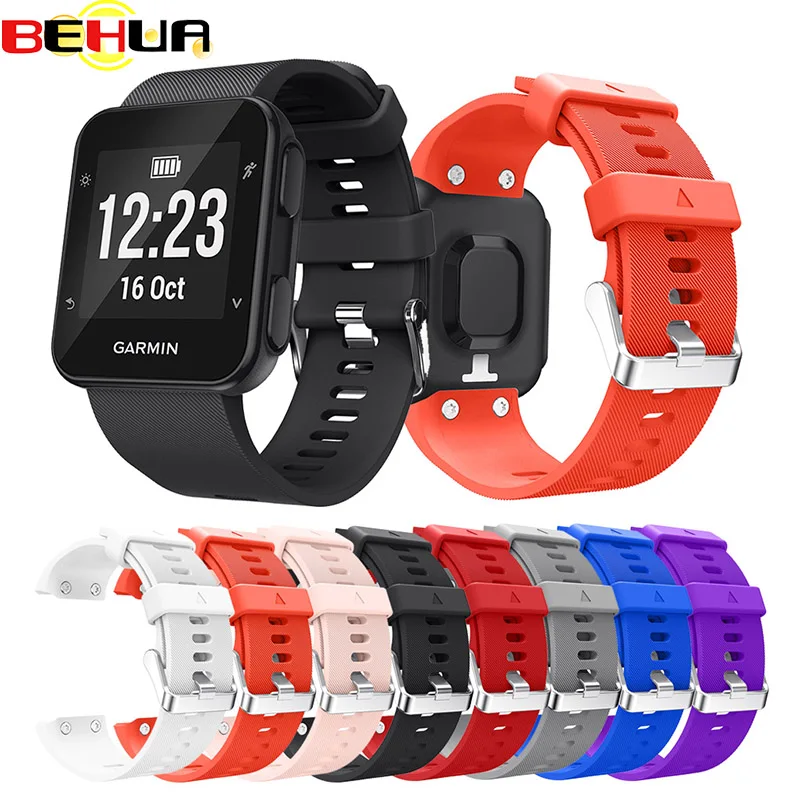 New Fashion Silicone Strap Watchband for Forerunner 30 Wrist strap wristband bracelet for Garmin Forerunner 35 smart Watch band
New Fashion Silicone Strap Watchband for Forerunner 30 Wrist strap wristband bracelet for Garmin Forerunner 35 smart Watch band