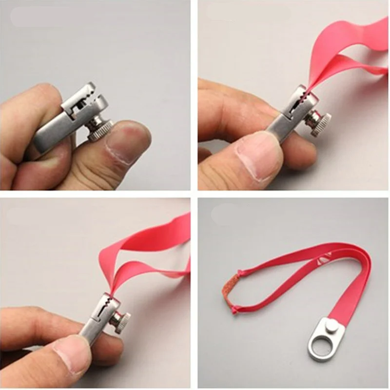 Slingshot Ring Hunting Catapult Stainless steel Metal with Rubber band Outdoor Shooting Powerful Finger Slingshots
Slingshot Ring Hunting Catapult Stainless steel Metal with Rubber band Outdoor Shooting Powerful Finger Slingshots