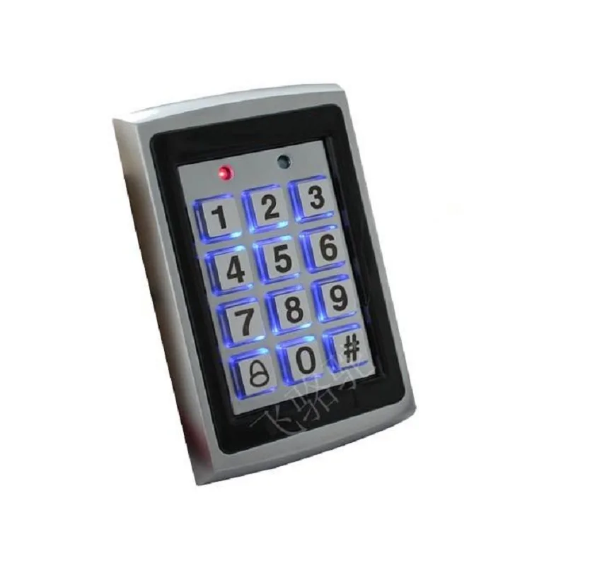 RFID считыватель pincode с 125 кГц анти-вскрытие водонепроницаемый металлический внешний вид пароль с подсветкой клавиатуры для системы контроля доступа
RFID считыватель pincode с 125 кГц анти-вскрытие водонепроницаемый металлический внешний вид пароль с подсветкой клавиатуры для системы контроля доступа