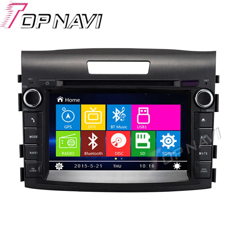 Topnavi 7" Car DVD GPS For Honda CRV 2012- Car Radio Multimedia Audio Stereo In Dash,Wince System
Topnavi 7" Car DVD GPS For Honda CRV 2012- Car Radio Multimedia Audio Stereo In Dash,Wince System