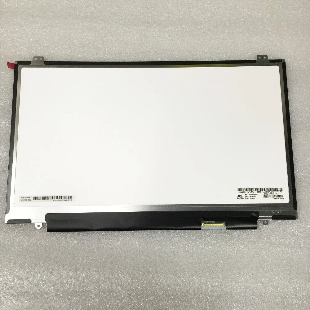 ЖК-экран для ноутбука lenovo thinkpad x1, 14,0 дюйма, матрица 3-го поколения, QHD 2560X1440, матовая, 40-контактная панель P/N SD10A09837
ЖК-экран для ноутбука lenovo thinkpad x1, 14,0 дюйма, матрица 3-го поколения, QHD 2560X1440, матовая, 40-контактная панель P/N SD10A09837