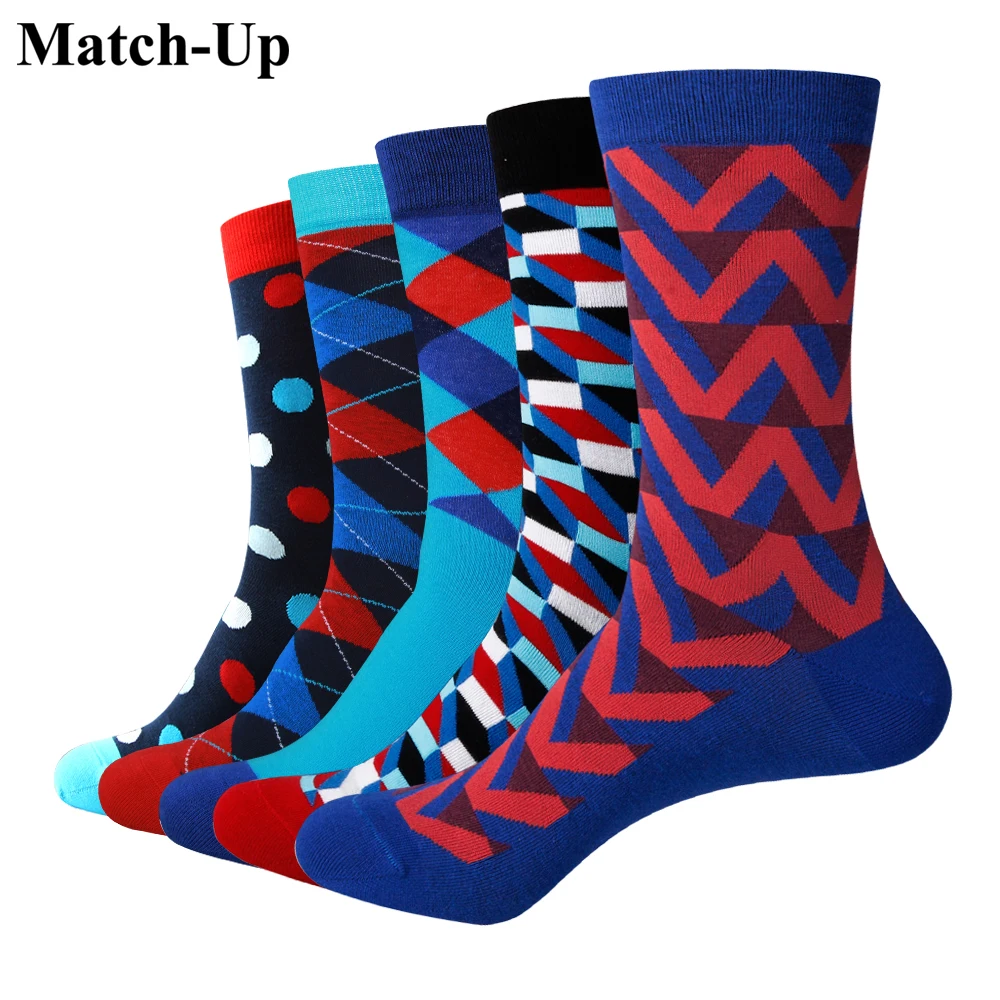 Match-Up Men's Funny Colorful Cotton Socks pinkycolor Casual Stripe round point series man's socks (5pairs/lot)
Match-Up Men's Funny Colorful Cotton Socks pinkycolor Casual Stripe round point series man's socks (5pairs/lot)