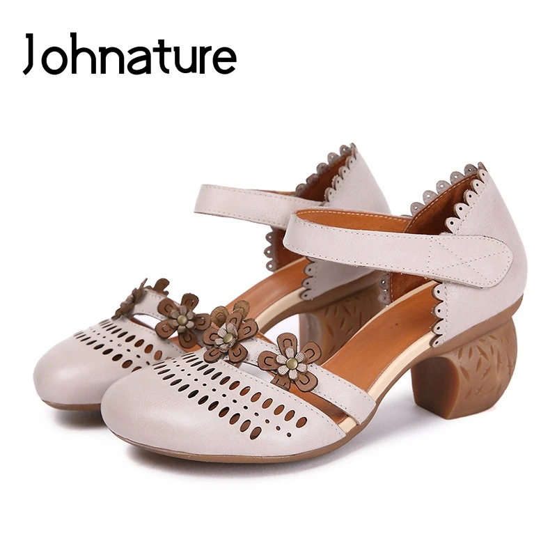 Johnature/обувь из натуральной кожи в необычном стиле; Повседневные сандалии с цветочным принтом на застежке-липучке; Модная женская обувь с пер...
Johnature/обувь из натуральной кожи в необычном стиле; Повседневные сандалии с цветочным принтом на застежке-липучке; Модная женская обувь с пер...