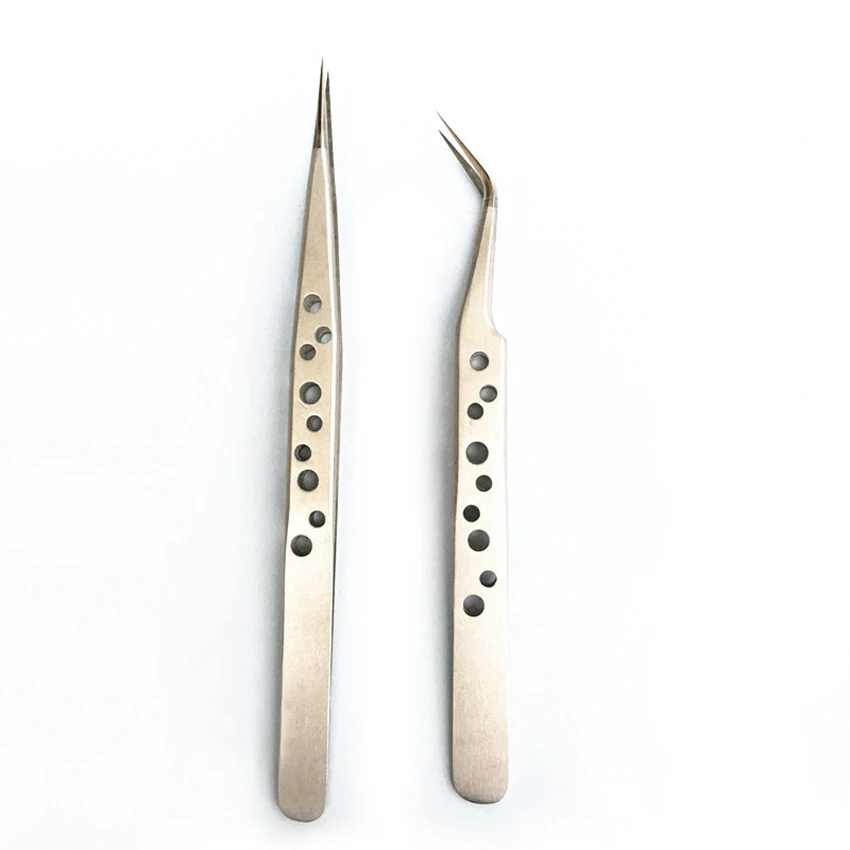 Professional High Precision Stainless Steel Tweezers For Nail Art False Eyelash Extension Pincet Electronic Pliers Clip
Professional High Precision Stainless Steel Tweezers For Nail Art False Eyelash Extension Pincet Electronic Pliers Clip