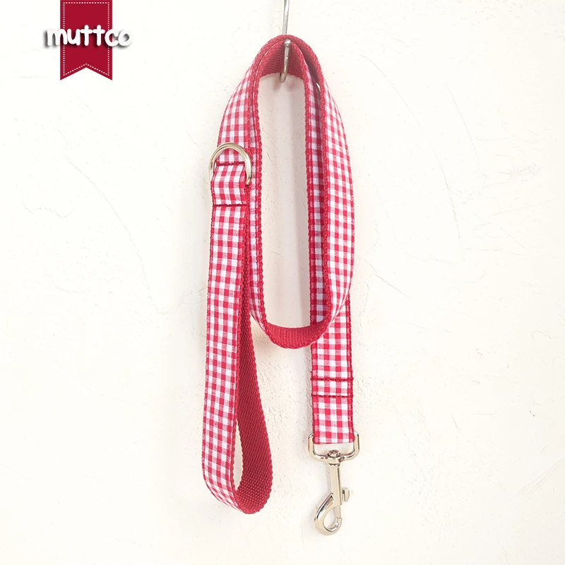 MUTTCO retailing self-designed creative British style dog leash THE RED YUMMY PLAID fashionable beefy dog leashes 5 sizes UDL047
MUTTCO retailing self-designed creative British style dog leash THE RED YUMMY PLAID fashionable beefy dog leashes 5 sizes UDL047