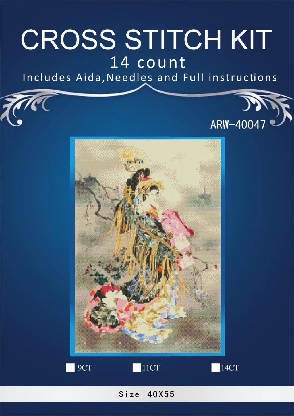 Embroidery Cross Stitch Kits Needlework The Japanese Kimono Ladies Crafts 1CT Counted Unprinted SetsDMC DIY 1x55cm
Embroidery Cross Stitch Kits Needlework The Japanese Kimono Ladies Crafts 1CT Counted Unprinted SetsDMC DIY 1x55cm