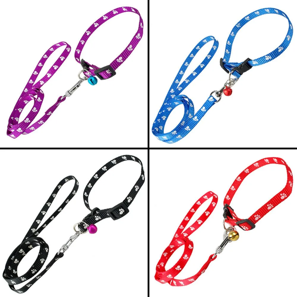 1.0cm Nylon Small Dog Puppy Collar and Lead Set Paw Print Cute for Yorkie Chihuahua
1.0cm Nylon Small Dog Puppy Collar and Lead Set Paw Print Cute for Yorkie Chihuahua