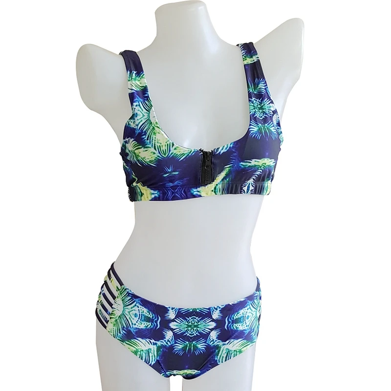 Split Swimwear Bikini Hot Sale Swim Bathers Zipper Beach Bathing Suits Europe American Women Tank Swimsuit Bikini Set
Split Swimwear Bikini Hot Sale Swim Bathers Zipper Beach Bathing Suits Europe American Women Tank Swimsuit Bikini Set