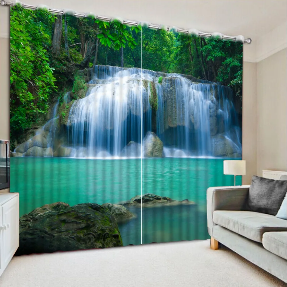 waterfall curtains 3D Curtain Printing Blockout Polyester Chinese Sun Photo Drapes Fabric For Room Bedroom Window
waterfall curtains 3D Curtain Printing Blockout Polyester Chinese Sun Photo Drapes Fabric For Room Bedroom Window