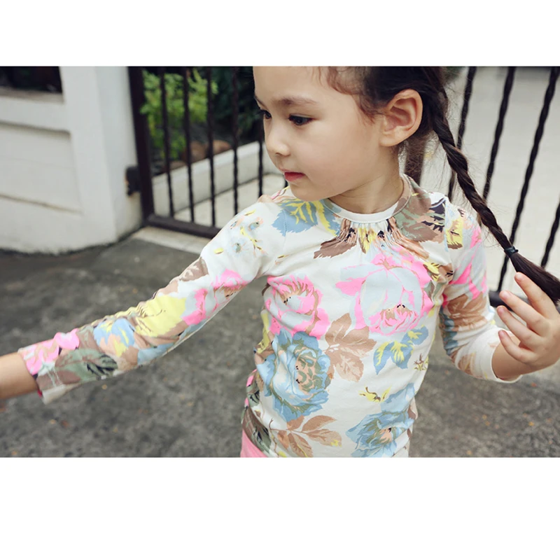 1-6Y Baby Girls Tops Long Sleeve Floral Print Cotton T-shirt Korean style Princess Kids Girls Clothes Girls Tees
1-6Y Baby Girls Tops Long Sleeve Floral Print Cotton T-shirt Korean style Princess Kids Girls Clothes Girls Tees