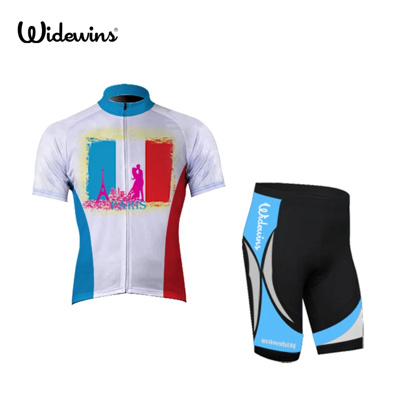 

Hot France Paris custom Unisex cycling jersey short sleeve Bike ROAD wear ropa maillot ciclismo clothing riding racing 5011