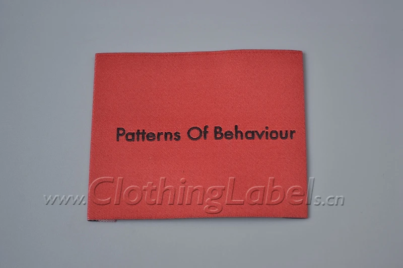 Custom woven labels for clothing, bag, red and black color, damask woven tags, printed label,high density, accept small order
Custom woven labels for clothing, bag, red and black color, damask woven tags, printed label,high density, accept small order