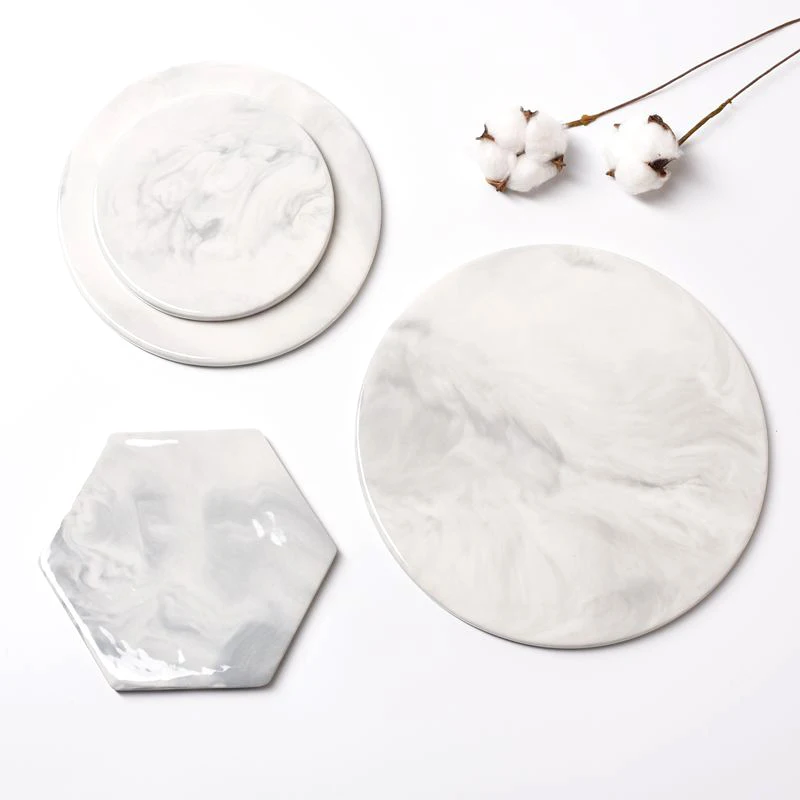 Marble Cheese Cutting Boards Decorative Ceramic Pastry Plate Serving Tray Chopper Chopping Coaster Mad Pad Gray Large Round
Marble Cheese Cutting Boards Decorative Ceramic Pastry Plate Serving Tray Chopper Chopping Coaster Mad Pad Gray Large Round