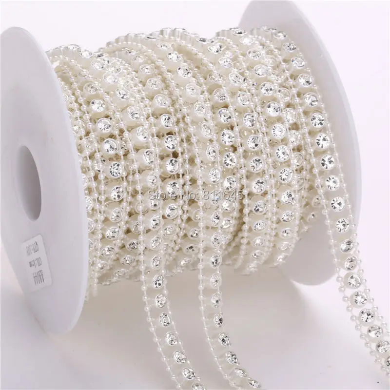9mm 10yards/roll Crystal Glass Rhinestone pearl Cup Chain pearl Base With Dress Decoration Trim Applique Sew on Rhinestone Trim
9mm 10yards/roll Crystal Glass Rhinestone pearl Cup Chain pearl Base With Dress Decoration Trim Applique Sew on Rhinestone Trim