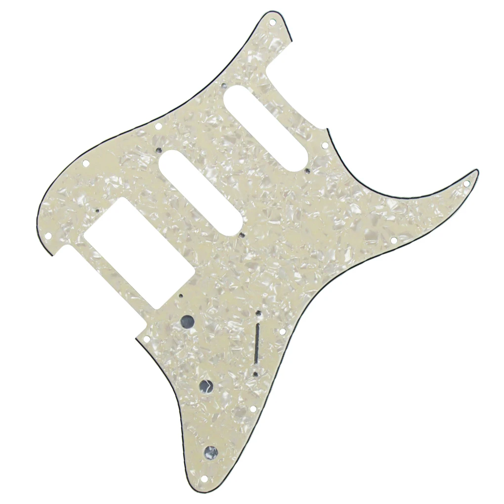 Четырехслойная электрогитара Flor stratt Pickguard SSH + задняя пластина винты для