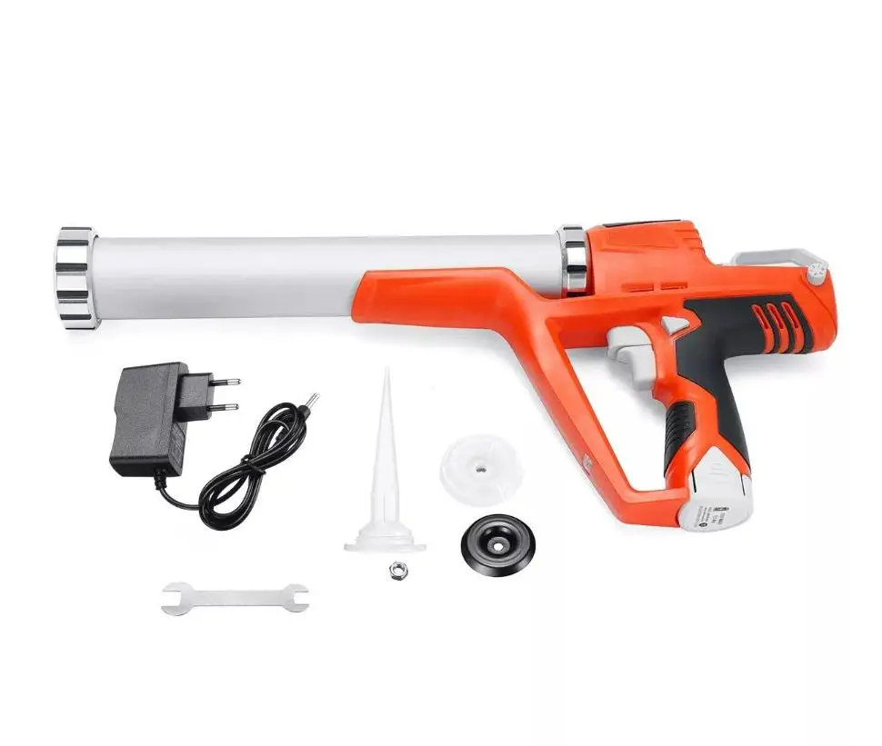 12V 1.5AH Electric Cartridge Sealant Gun Cordless Caulking Gun Battery Caulking Gun for both Cartridge and Sausage Sealant Use
12V 1.5AH Electric Cartridge Sealant Gun Cordless Caulking Gun Battery Caulking Gun for both Cartridge and Sausage Sealant Use