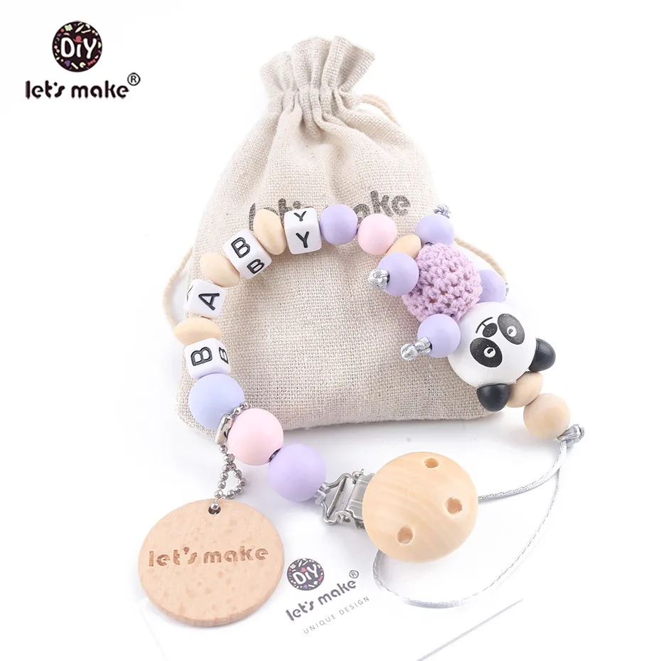 Детский Прорезыватель для зубов Let's Make, цепочка для соски-пустышки, 1 шт., с сумкой, панда, машина, вязаные крючком бусины, пищевой класс, дерев...
Детский Прорезыватель для зубов Let's Make, цепочка для соски-пустышки, 1 шт., с сумкой, панда, машина, вязаные крючком бусины, пищевой класс, дерев...