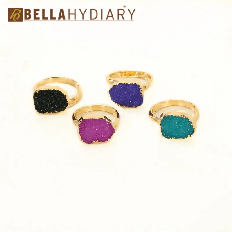 Винтажное кольцо Drusy из смолы в стиле бохо, открытые регулируемые геодовые кварцевые кольца с кристаллами, женские подарки для женщин, аксес...
Винтажное кольцо Drusy из смолы в стиле бохо, открытые регулируемые геодовые кварцевые кольца с кристаллами, женские подарки для женщин, аксес...