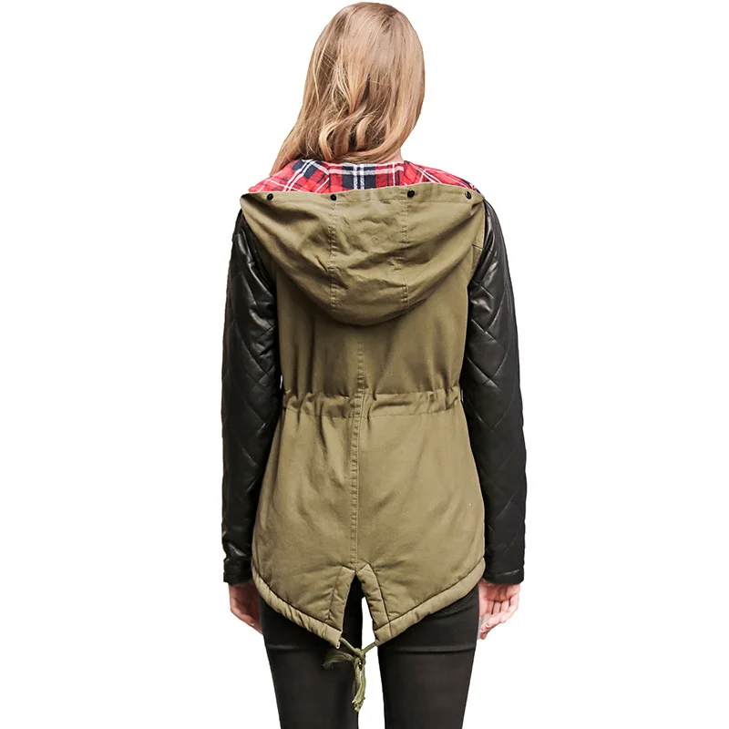 Winter Women Coat 2018 Parka Casual Outwear Military Hooded Coat Woman Clothes Fur Coats female Winter Jacket Women
Winter Women Coat 2018 Parka Casual Outwear Military Hooded Coat Woman Clothes Fur Coats female Winter Jacket Women