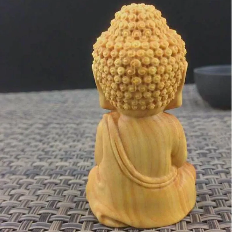 Unique New 2018 Boxwood Handmade Carving Quality Exquiste Little Sakyamuni Buddha Home/Car/Office Putting Decorations
Unique New 2018 Boxwood Handmade Carving Quality Exquiste Little Sakyamuni Buddha Home/Car/Office Putting Decorations