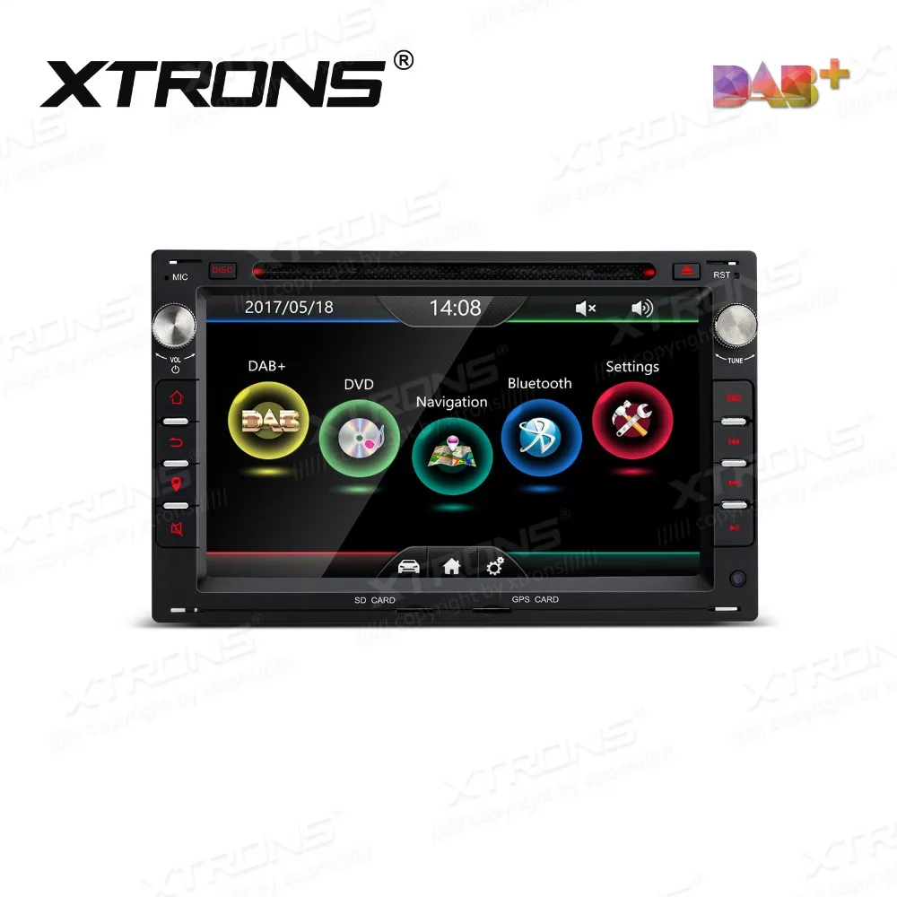 Автомобильный DVD плеер XTRONS 2 din 7 дюймов радио DAB + Canbus GPS навигация для Volkswagen TRANSPORTER