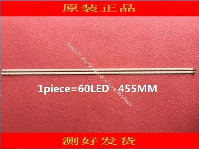 4 шт./лот для ЖК-телевизоров samsung TCL светодиодная подсветка L40F3200B 40-DOWN LJ64-03029A LTA400HM13 1 шт. = 60 светодиодов 455 мм Новинка
4 шт./лот для ЖК-телевизоров samsung TCL светодиодная подсветка L40F3200B 40-DOWN LJ64-03029A LTA400HM13 1 шт. = 60 светодиодов 455 мм Новинка