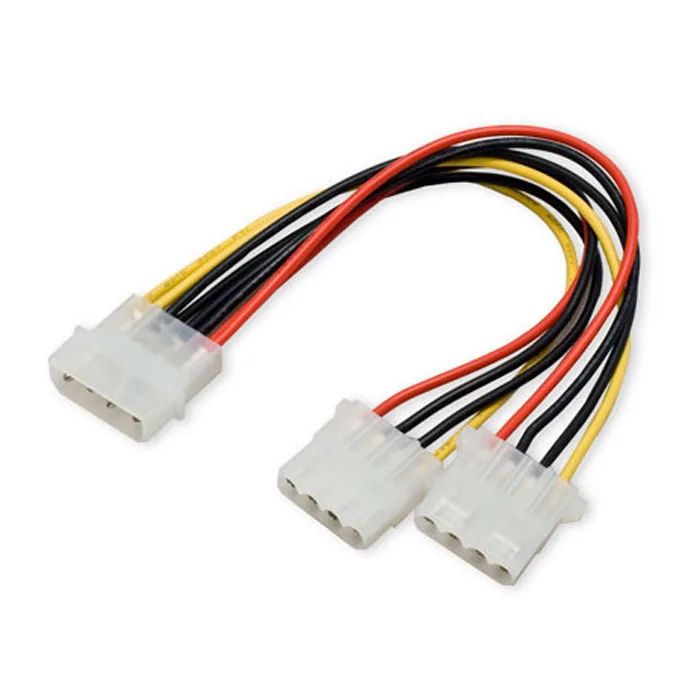 5pcies/lot IDE 4p to dual IDE Y Splitter 10cm hard disk Power supply Extension Cable
5pcies/lot IDE 4p to dual IDE Y Splitter 10cm hard disk Power supply Extension Cable