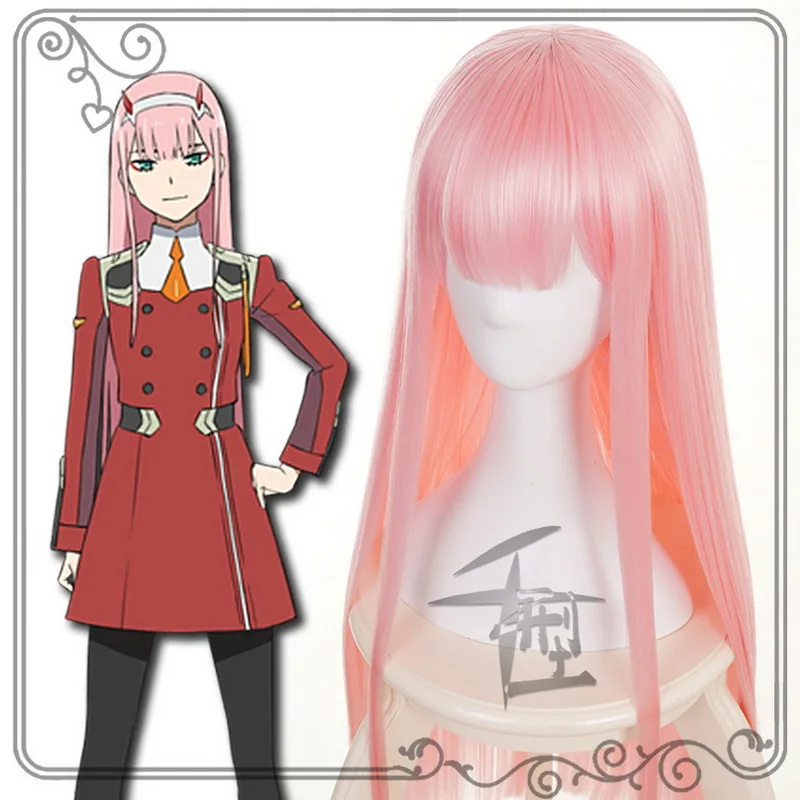 DARLING in the FRANXX Strelizia 02 ZERO TWO Pink Long Straight Synthetic Hair Heat Resistant Cosplay Costume Wig Women
DARLING in the FRANXX Strelizia 02 ZERO TWO Pink Long Straight Synthetic Hair Heat Resistant Cosplay Costume Wig Women