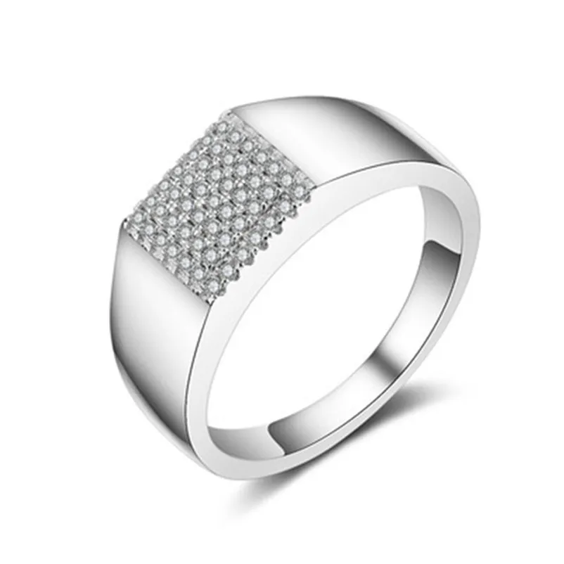 Classic Simple Men Ring Bridegroom Wedding Fine Jewelry S925 Engagement Ringen Drop Shipping Accessories
Classic Simple Men Ring Bridegroom Wedding Fine Jewelry S925 Engagement Ringen Drop Shipping Accessories