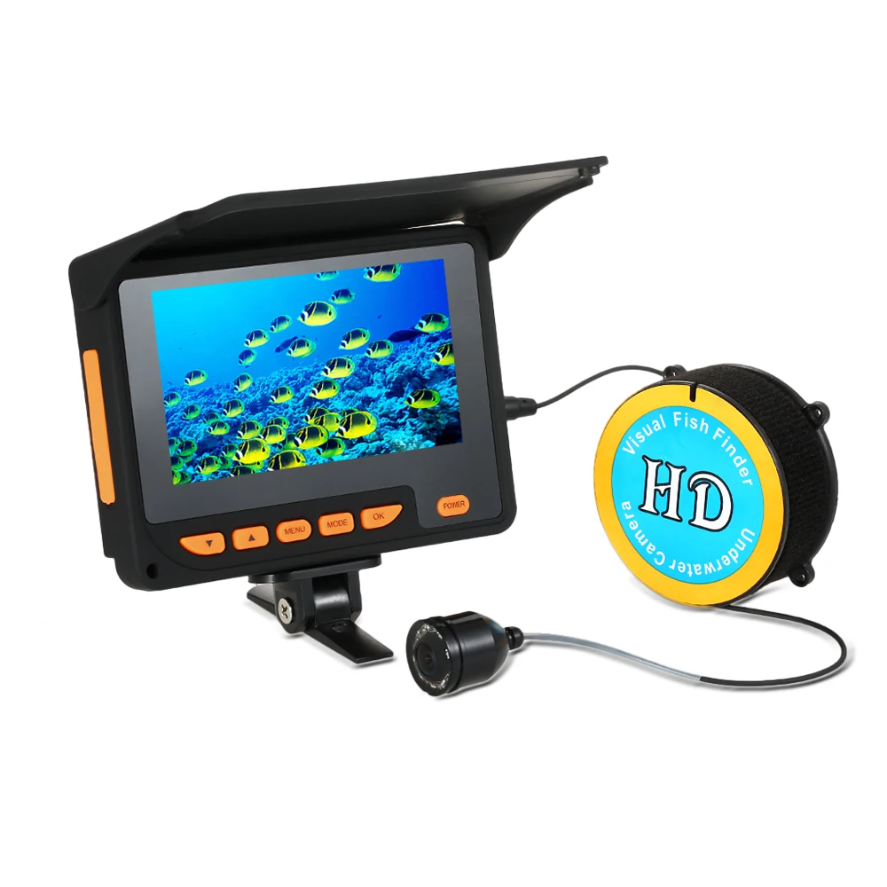 Lixada 20M 1000TVL Fish Finder Underwater Ice Fishing Video Camera 4.3" LCD Monitor 8 Infrared IR LED Night Vision Camera
Lixada 20M 1000TVL Fish Finder Underwater Ice Fishing Video Camera 4.3" LCD Monitor 8 Infrared IR LED Night Vision Camera