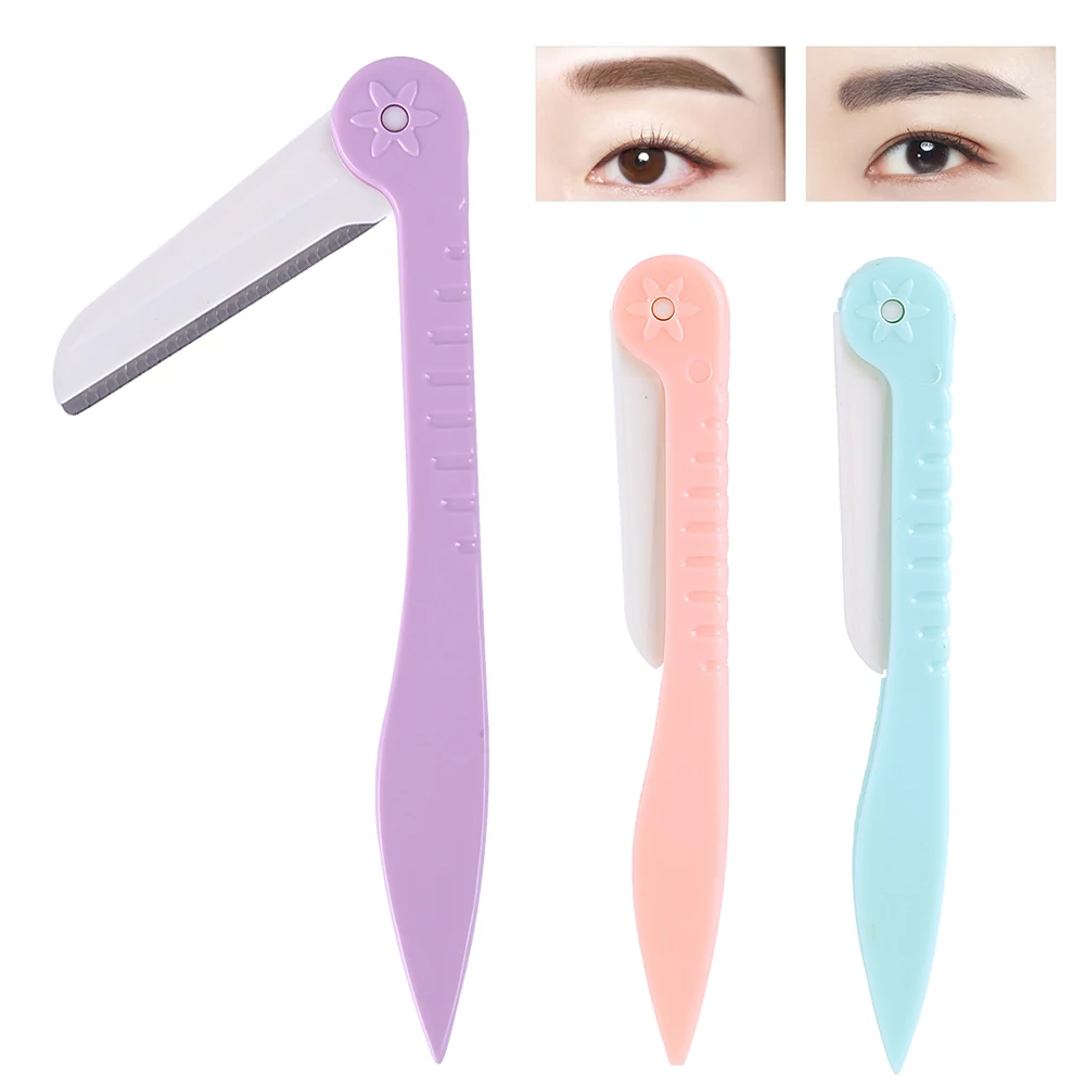 3Pcs/Set Folding Eyebrow Trimmer For Hair Removal Make Up Tools Eyebrow Trimmer Scraper Eyebrow Shaping Razor Knife facial razor
3Pcs/Set Folding Eyebrow Trimmer For Hair Removal Make Up Tools Eyebrow Trimmer Scraper Eyebrow Shaping Razor Knife facial razor