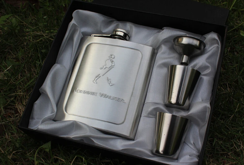 1SET Whisky Flagon Alcohol Hip Flask Stainless Steel Wine Pot Set High Quality Portable Wine Whisky Pot Bottle as Gift JZ 1101
1SET Whisky Flagon Alcohol Hip Flask Stainless Steel Wine Pot Set High Quality Portable Wine Whisky Pot Bottle as Gift JZ 1101