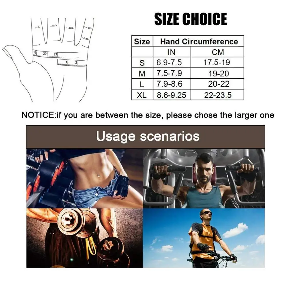 Day Wolf Fitness gloves men and women sports dumbbell strength training half finger care wrist breathable non-slip riding gloves
Day Wolf Fitness gloves men and women sports dumbbell strength training half finger care wrist breathable non-slip riding gloves