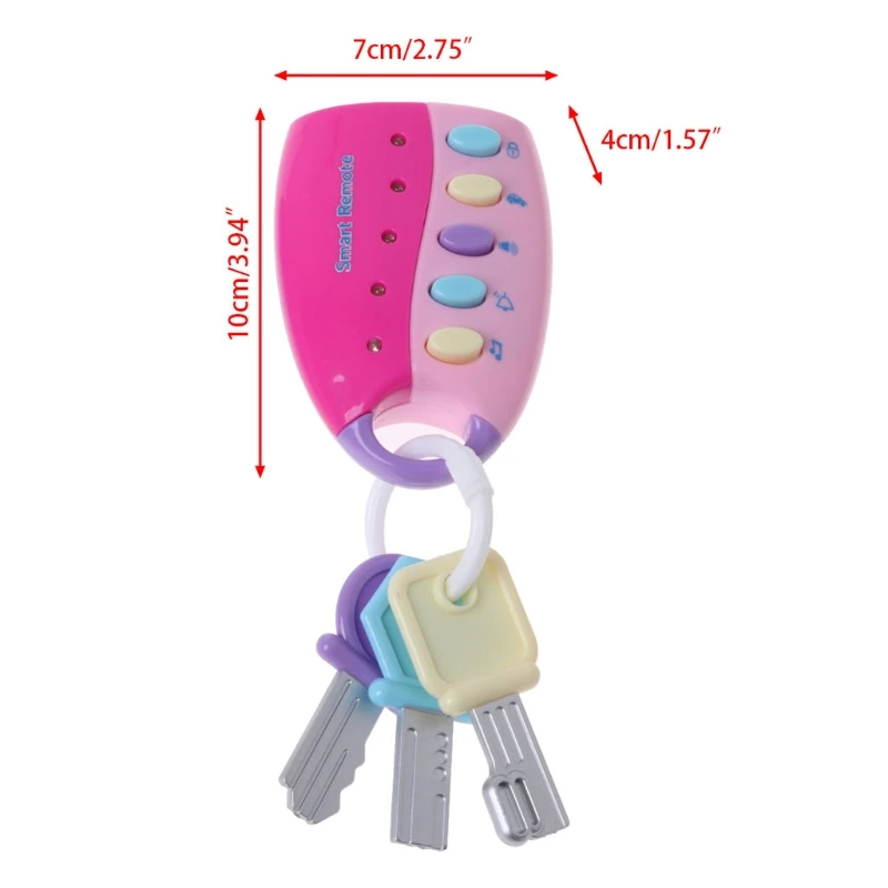 Puzzle music car key toy colorful flash music smart remote control several car sounds pretend to play baby toys
Puzzle music car key toy colorful flash music smart remote control several car sounds pretend to play baby toys
