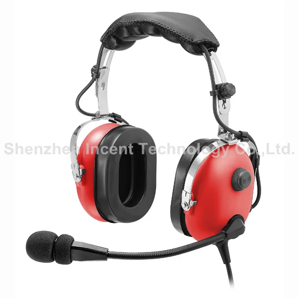 VOIONAIR Red Pilot Headset PNR (Passive Noise Reduction) Aviation Headset IN-1000
VOIONAIR Red Pilot Headset PNR (Passive Noise Reduction) Aviation Headset IN-1000