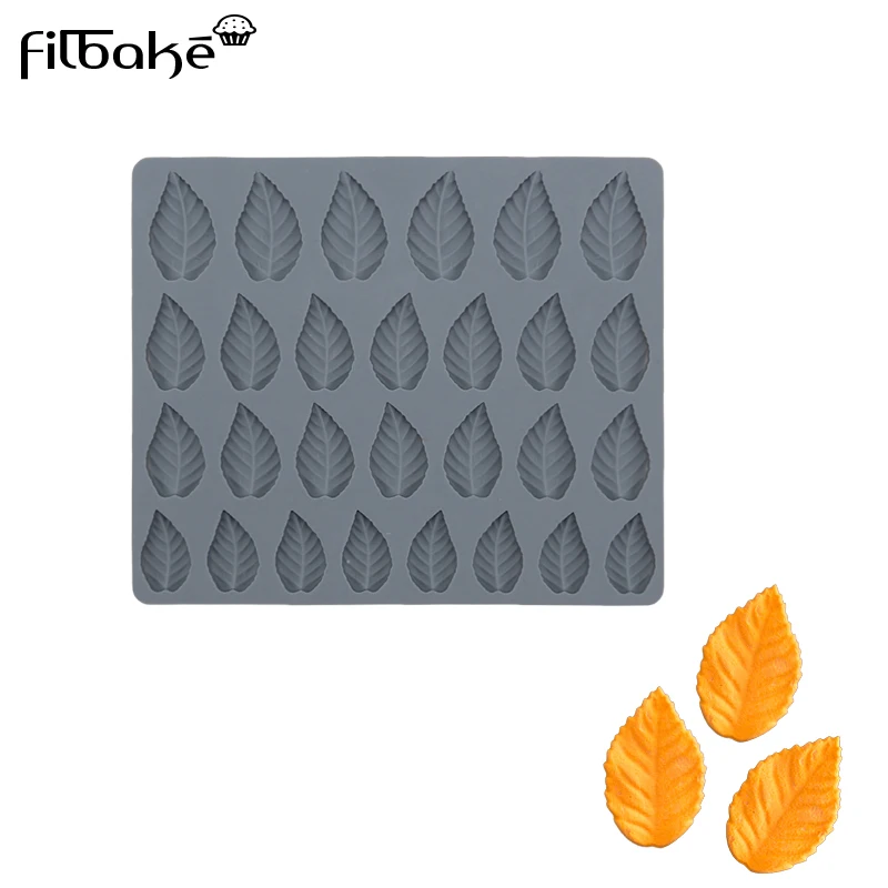 FILBAKE Silicone Fondant Mold Leaves Shape Chocolate Mould For Baking Mousse Pudding Pastry Decorating Tools
FILBAKE Silicone Fondant Mold Leaves Shape Chocolate Mould For Baking Mousse Pudding Pastry Decorating Tools