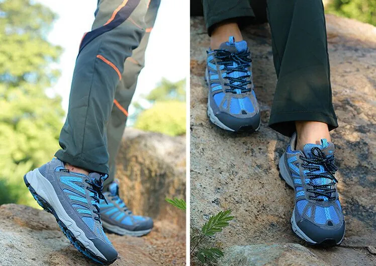 High quality men Hiking leather mesh Botas Climbing boots male Rubber sole outdoor mountain shoes non-slip breathable sneaker
High quality men Hiking leather mesh Botas Climbing boots male Rubber sole outdoor mountain shoes non-slip breathable sneaker