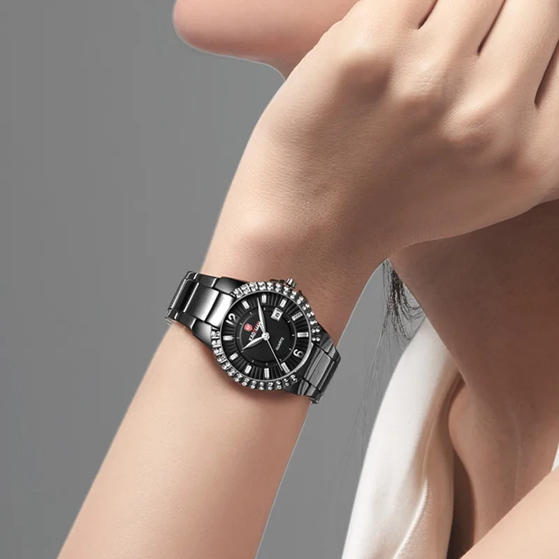 KADEMAN Ladies Wrist Watches Luxury Women Dress Watch Bracelet Crystal Fashion 3TAM Full Steel TOP Brand Female Wristwatch
KADEMAN Ladies Wrist Watches Luxury Women Dress Watch Bracelet Crystal Fashion 3TAM Full Steel TOP Brand Female Wristwatch
