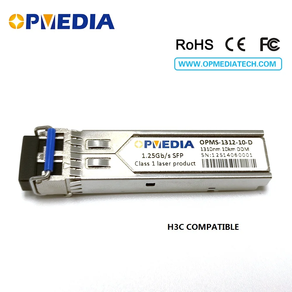 For H3C SFP-LX-SM,1.25G 1310nm 10KM SFP transceiver,1000base LX SFP optical module,DDM,LC connector,Free shipping
For H3C SFP-LX-SM,1.25G 1310nm 10KM SFP transceiver,1000base LX SFP optical module,DDM,LC connector,Free shipping