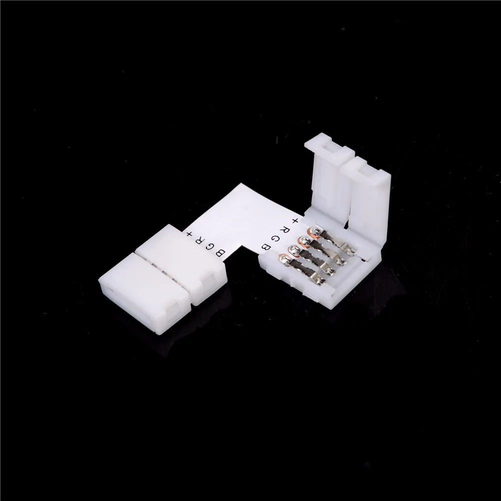 5pcs/lot L Shape 90 Degree Solderless Corner Connectors rgb 4 pin connectors for 12V 5050 10mm width LED RGB Strip
5pcs/lot L Shape 90 Degree Solderless Corner Connectors rgb 4 pin connectors for 12V 5050 10mm width LED RGB Strip