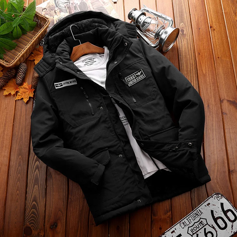 2018 New Clothing Jackets Business Long Thick Winter Coat Men Solid Parka Fashion Overcoat Outerwear warm
2018 New Clothing Jackets Business Long Thick Winter Coat Men Solid Parka Fashion Overcoat Outerwear warm