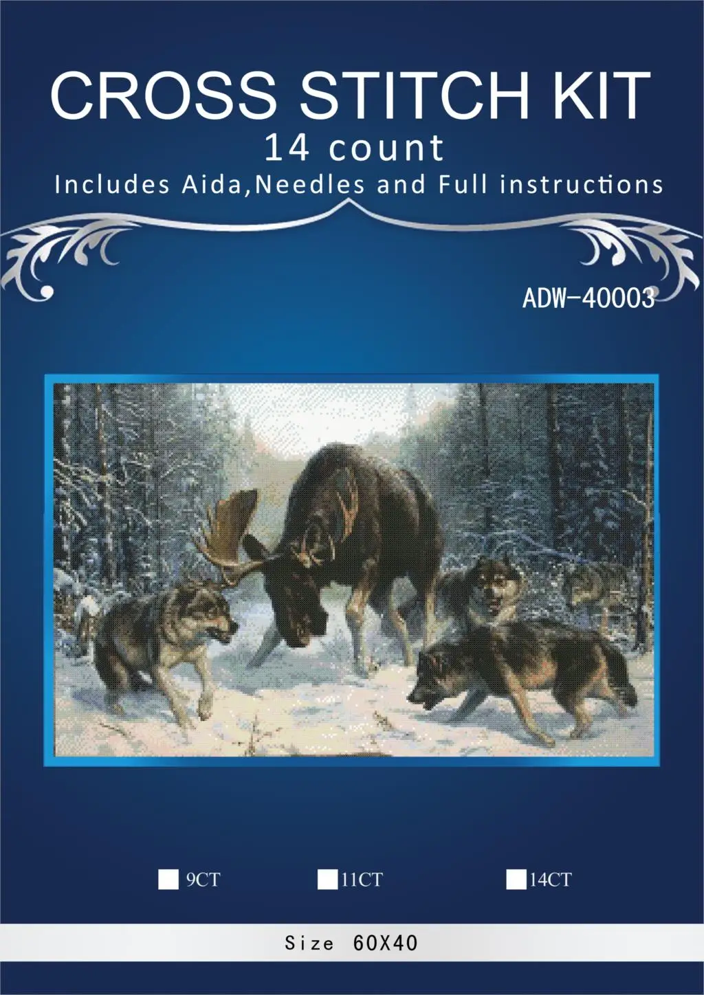 oneroom Owl and wolves war Embroidery Needlework Crafts 14CT Unprinted DMC DIY Quality Cross Stitch Kits Handmade Arts Decor
oneroom Owl and wolves war Embroidery Needlework Crafts 14CT Unprinted DMC DIY Quality Cross Stitch Kits Handmade Arts Decor