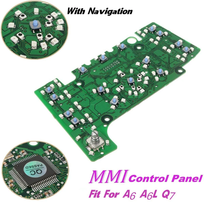 Печатная плата мультимедийной панели управления MMI с навигацией для AUDI A6 A6L Q7 1 шт.