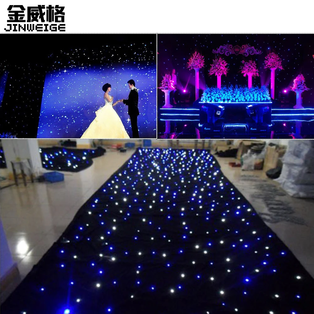 Free Shipping 6Mx12M Led Star Cloth Sparkley Drape Star Cloth LED Stage Backdrop DMX BW, RW, RGBW and RGBY Can Choose
Free Shipping 6Mx12M Led Star Cloth Sparkley Drape Star Cloth LED Stage Backdrop DMX BW, RW, RGBW and RGBY Can Choose